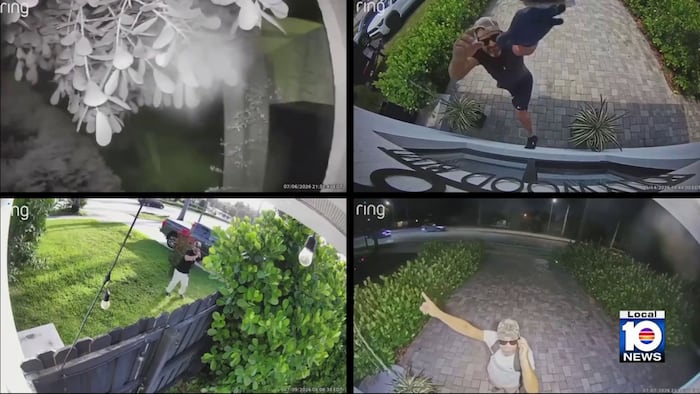 ‘We’re scared’: Vandal keeps coming back to damage Hollywood home