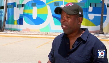 Hip-hop design pioneer Cey Adams brings ‘Lead With Love’ mural project to Broward County