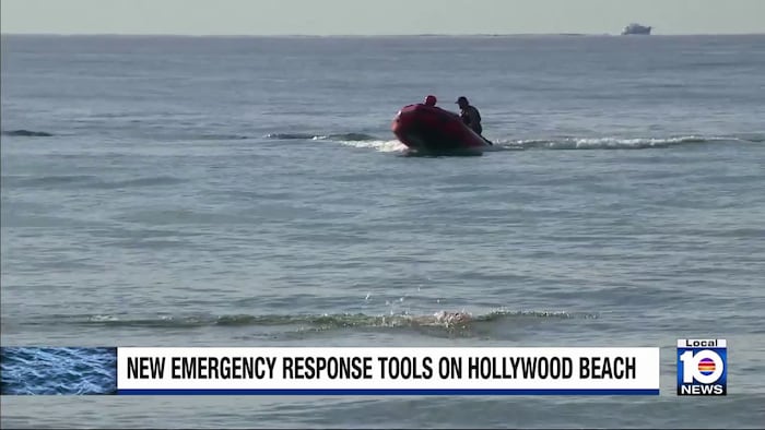 Hollywood Ocean Rescue adds new rescue boat, lifesaving equipment to improve beach safety