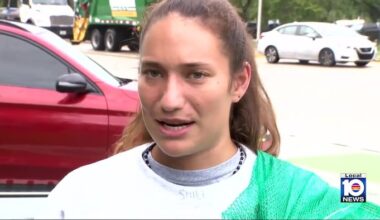 Venezuelan woman released from ICE detention facility in Pompano Beach following family protests