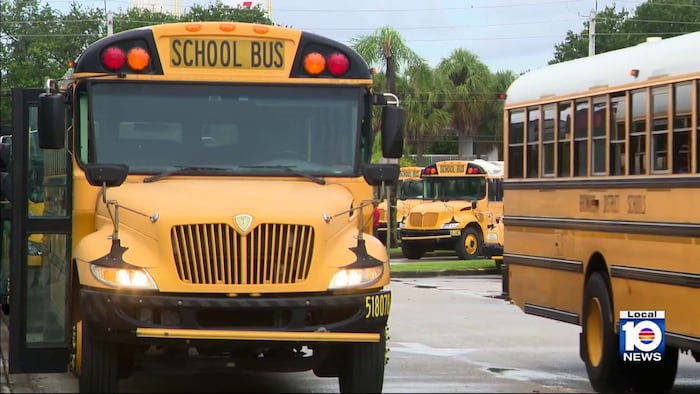 Broward school bus drivers prepare for students’ return with new safety technology