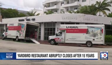 Yardbird Southern Table & Bar closes South Beach location after 15 years, plans to return