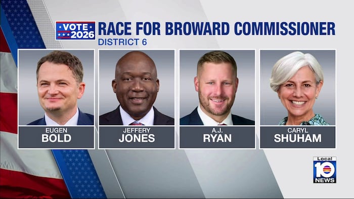 Four candidates running for Broward County’s District 6 seat