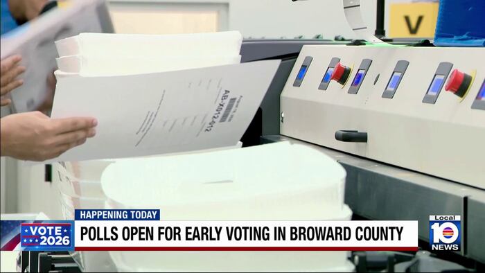 Broward County early voting begins today at 21 locations