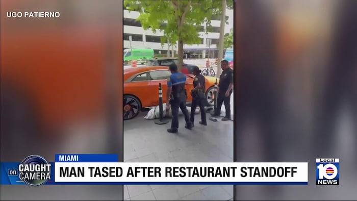 Man tased, arrested after refusing to leave hotel restaurant