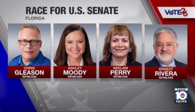 4 Republicans running in primary for Florida’s U.S. Senate seat