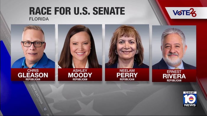 4 Republicans running in primary for Florida’s U.S. Senate seat