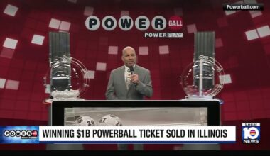 Illinois player wins $1.04 billion Powerball jackpot; Florida player wins $1 million