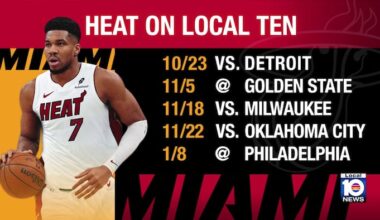 Miami Heat release 2026-27 regular season schedule