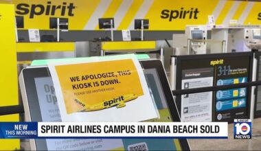 Spirit Airlines’ Dania Beach campus sells for over $93 million