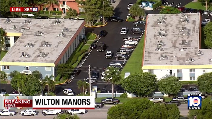 Police swarm Wilton Manors condo complex to apprehend suspect in ‘violent crime case’