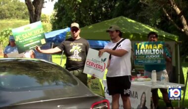 First-time voters cast ballots in South Florida primary