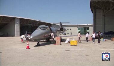 Flight full of relief items set to take off from Opa-locka bound for Colombia