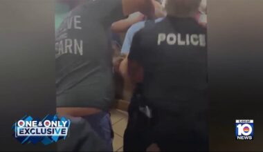 Miami Beach police sergeant helps save senior choking during lunch in Hialeah
