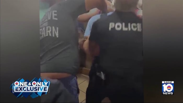 Miami Beach police sergeant helps save senior choking during lunch in Hialeah