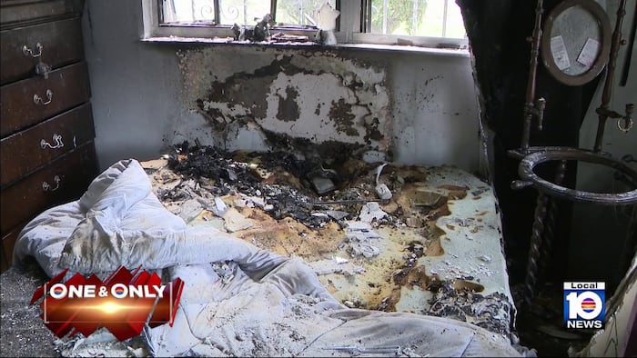 19-year-old says phone exploded, sparked bedroom fire in Hialeah