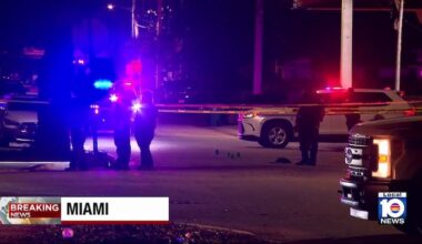 Car shot at in Miami; no injuries reported, police say