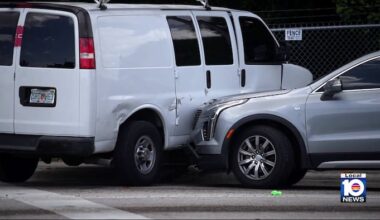 Several injured after 3 vehicles crash in Miami-Dade