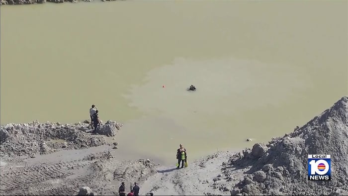 Rescuers pull worker from retention pond in critical condition after Davie excavator mishap