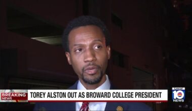 Torey Alston out as Broward College president