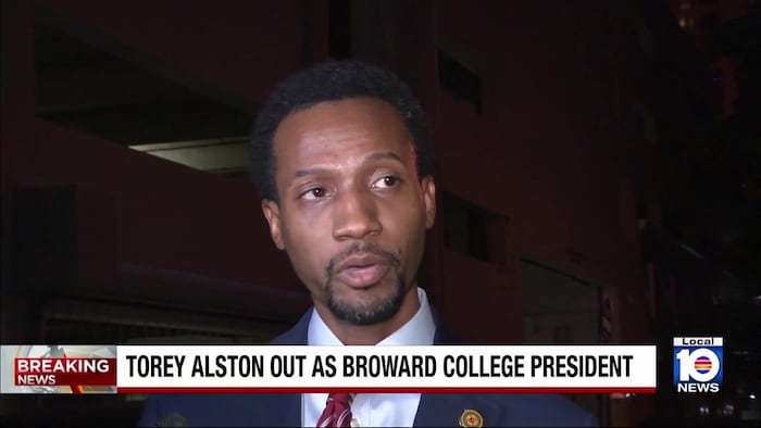 Torey Alston out as Broward College president