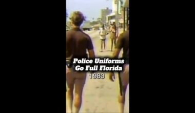 Fort Lauderdale, 1983: Police trade traditional uniforms for shorts