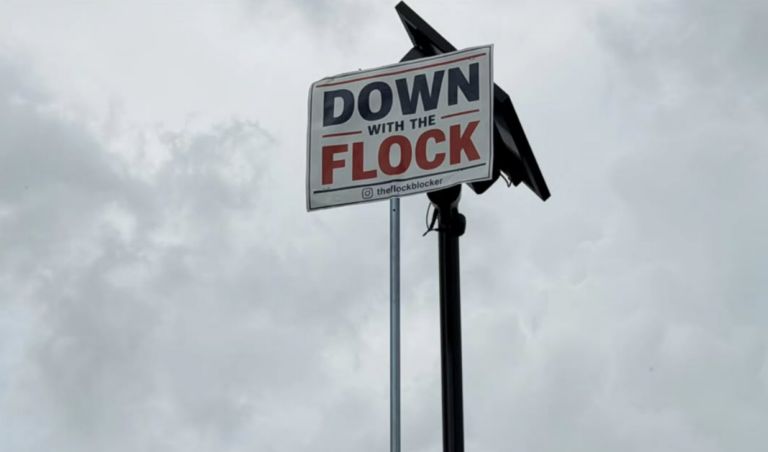 Meet Florida’s “Flock Blocker,” the Man Who Sits in Front of ALPR Cameras All Day