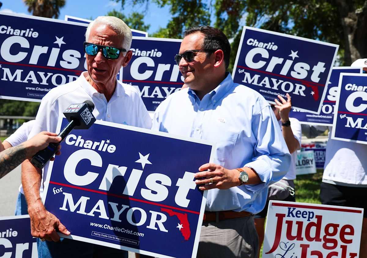Crist beats Welch convincingly in St. Petersburg mayoral primary