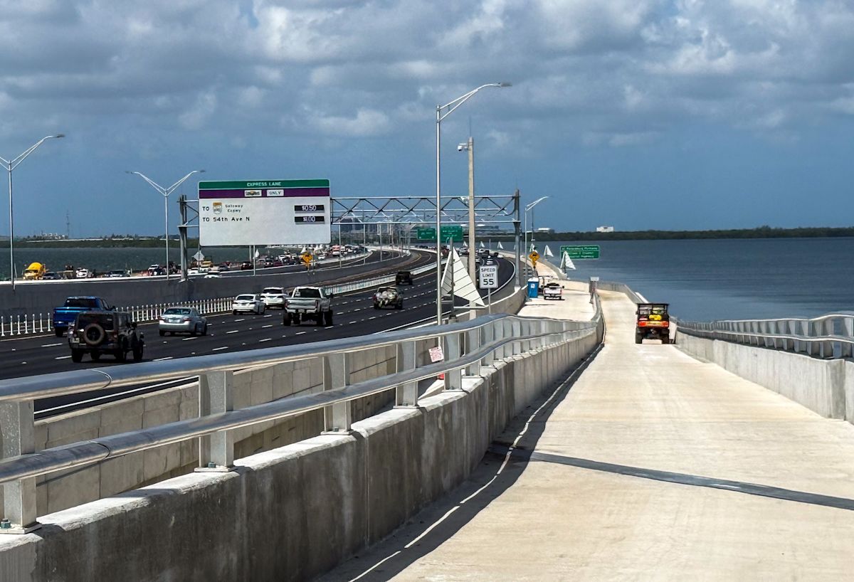Howard Frankland express lanes across Tampa Bay start charging tolls