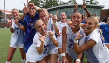 Florida soccer knock off No. 3 FSU in 3-1 rivalry win. See our best photos!