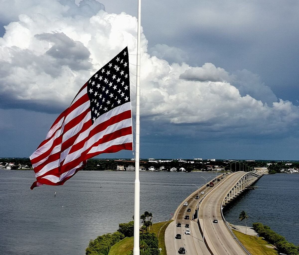 Why Cape Coral's new flag is at half-staff like others in Florida