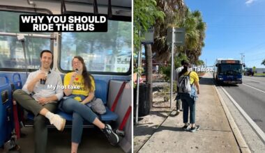 In Florida, 2 residents tested local buses, and came away with a 'hot take': Public transit works
