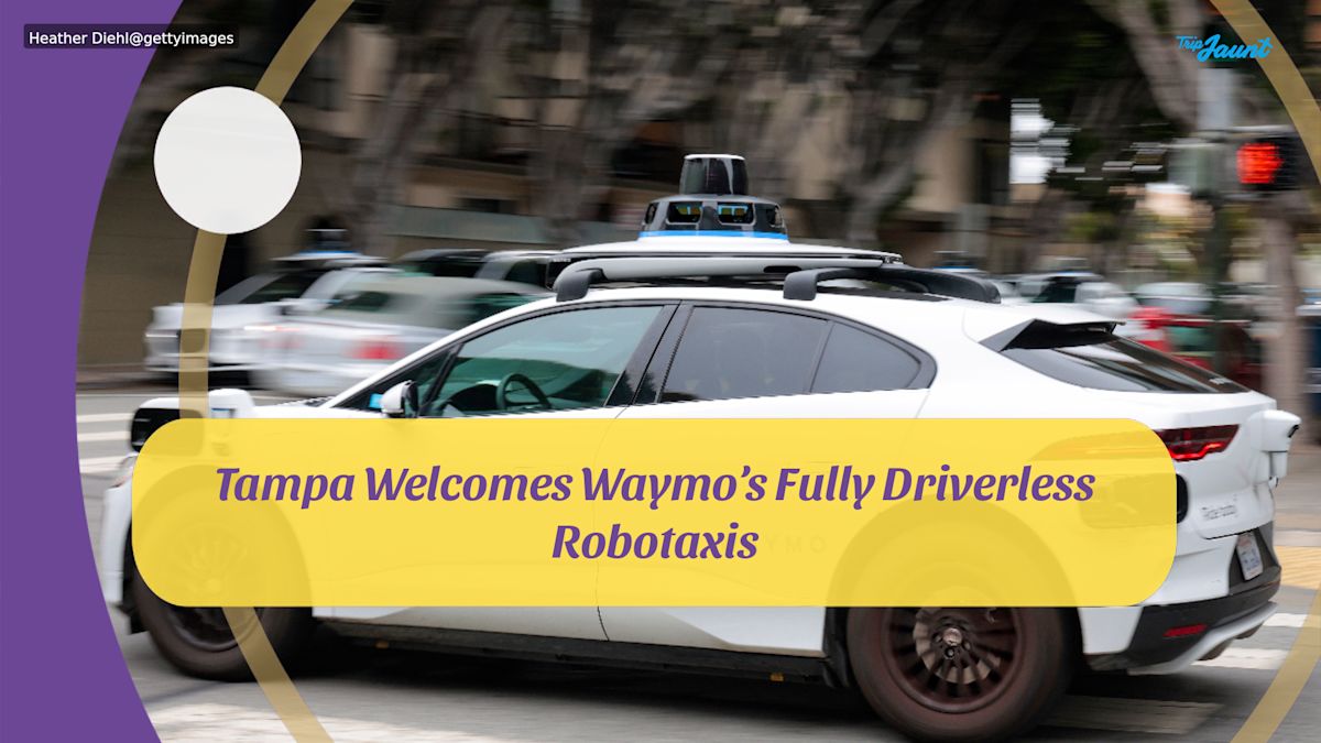 Tampa Welcomes Waymo’s Fully Driverless Robotaxis