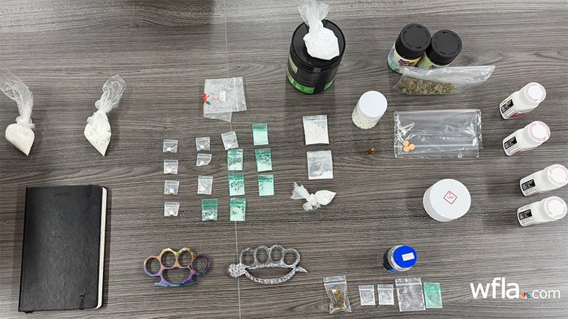 2 arrested, 5 types of narcotics found in Tampa drug bust