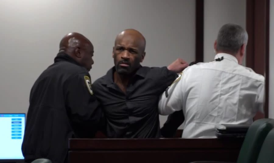 Man convicted of kidnapping, raping Tampa DoorDash driver dragged out of court after outburst