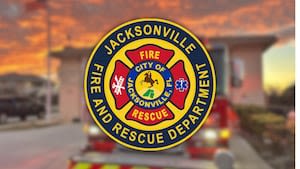 Jacksonville Fire ambulance involved in vehicle crash while transporting a patient