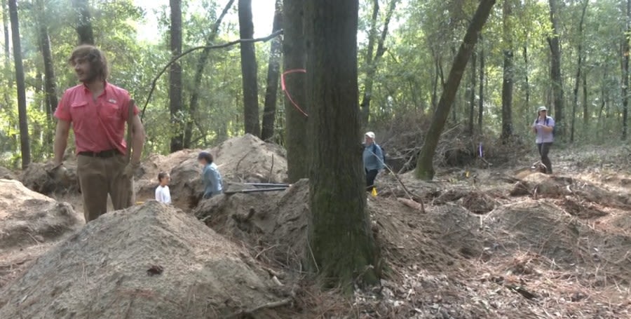 University of West Florida students uncover ancient artifacts ahead of stadium construction