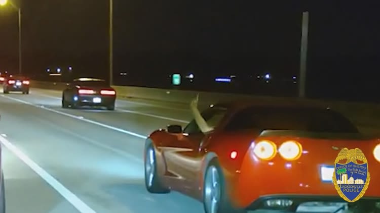 Cars caught racing 120 mph down a Jacksonville bridge leads to 'Super Speeder' arrest