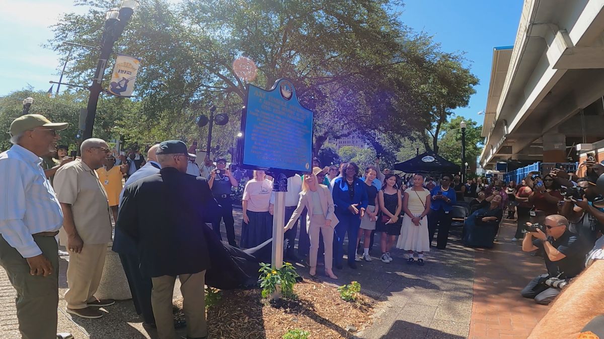 Jacksonville Civil Rights Trail historical marker unveiled for Axe Handle Saturday