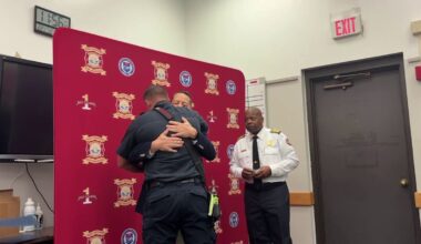 Cardiac arrest survivor reunites with St. Petersburg first responders