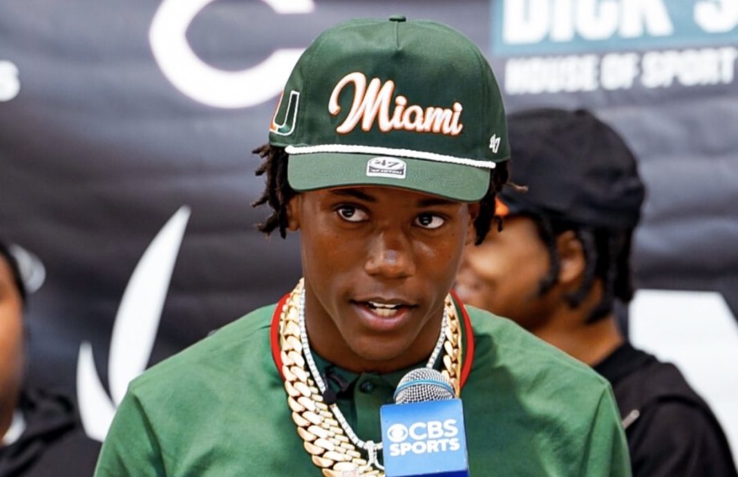 A’mir Sears — college football’s next two-way star commits to Miami