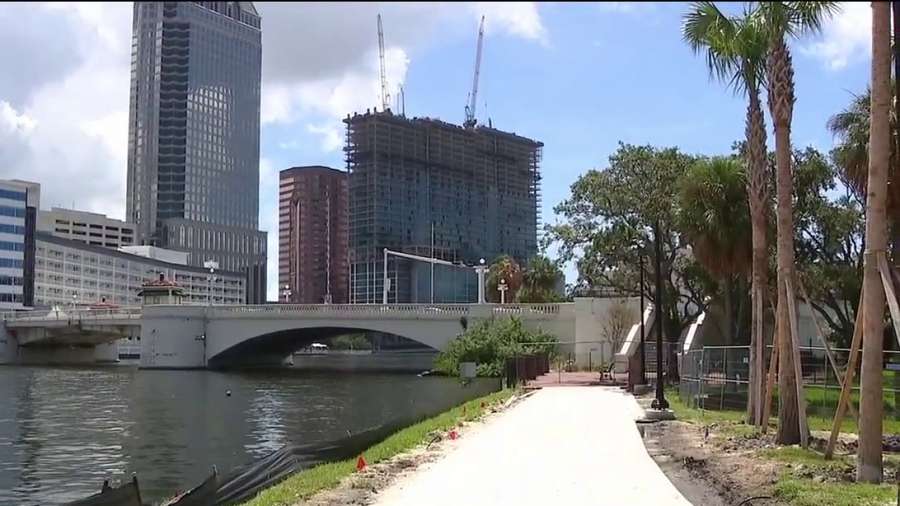 West Riverwalk project wrapping up