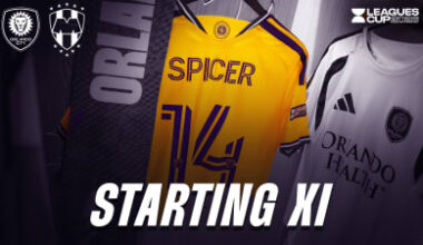 Orlando City Starting XI: A look at the Lions' starters and bench as they begin Leagues Cup vs. C.F. Monterrey