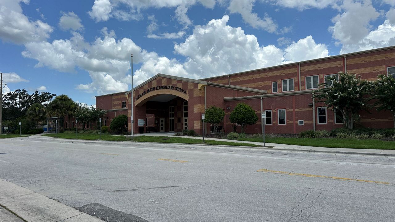 Central Florida students back to school in smaller numbers