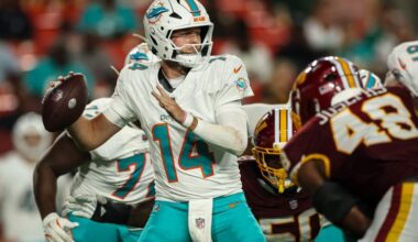 Miami Dolphins v Washington Commanders