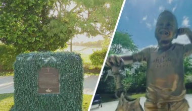 Parents of 5-year-old cancer victim plead for return of stolen statue from South Florida park