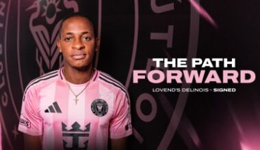 Inter Miami CF Signs Haitian Attacker Lovend’s Delinois from Inter Miami CF II