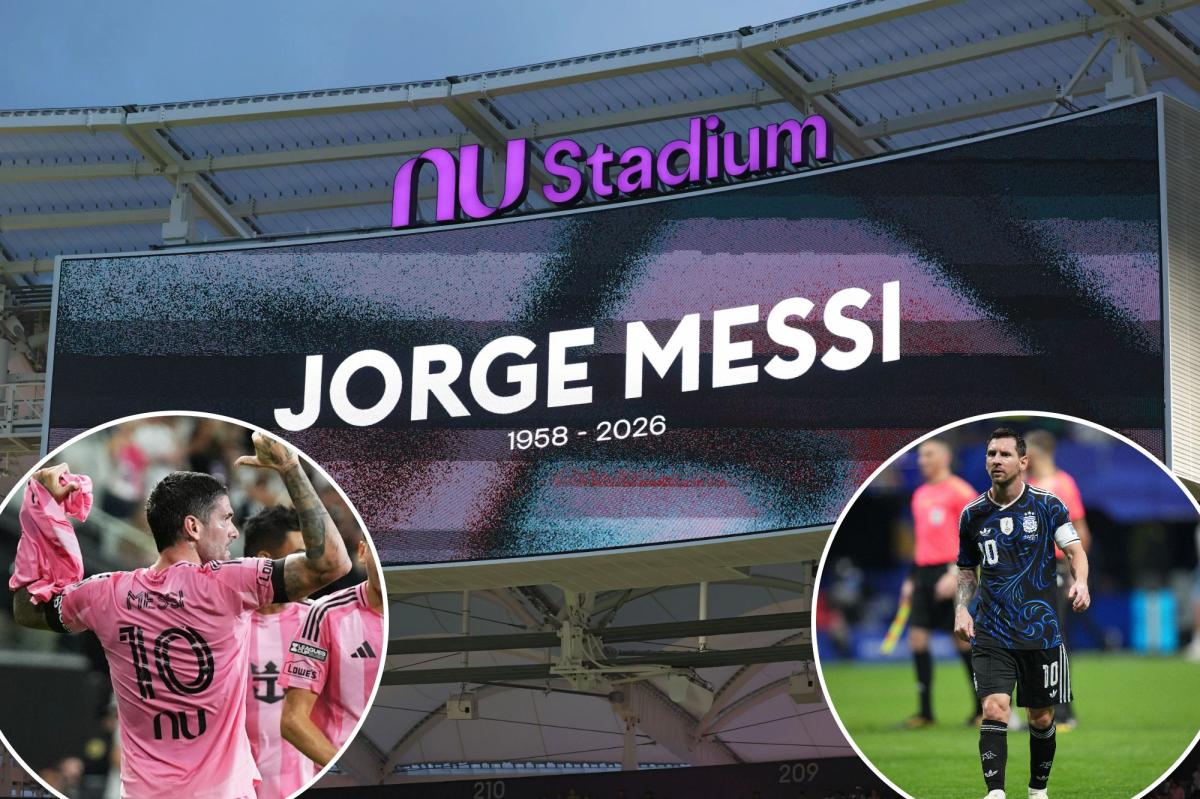Inter Miami pays tribute to Lionel Messi's dad after death