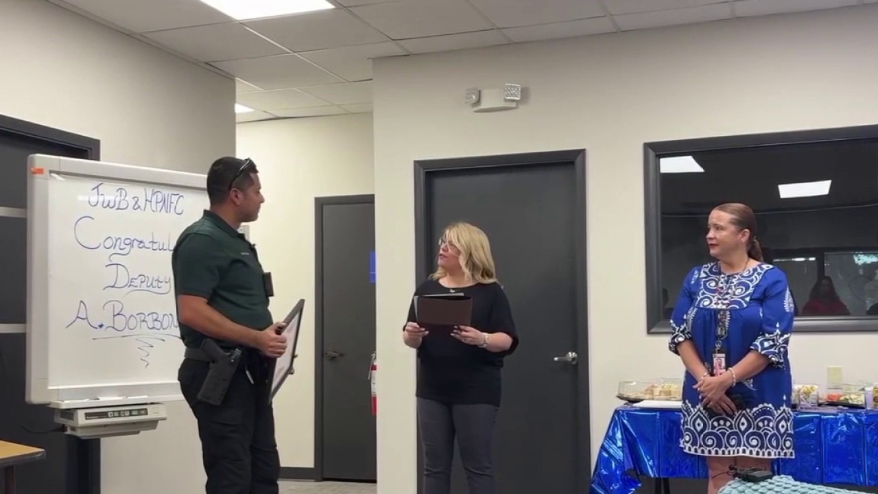 Deputy honored 