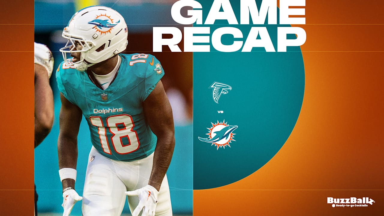 Game Recap: Dolphins Fall to Falcons in Preseason Finale